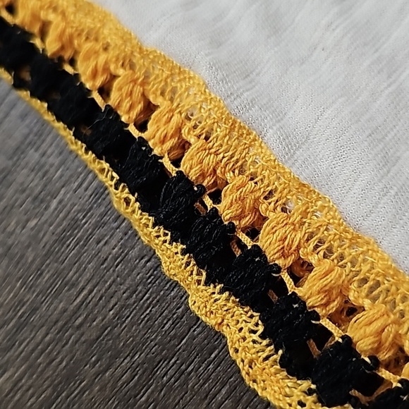 We The Free Bora Bora Crochet Racerback Cream Tank Size S - Picture 15 of 15